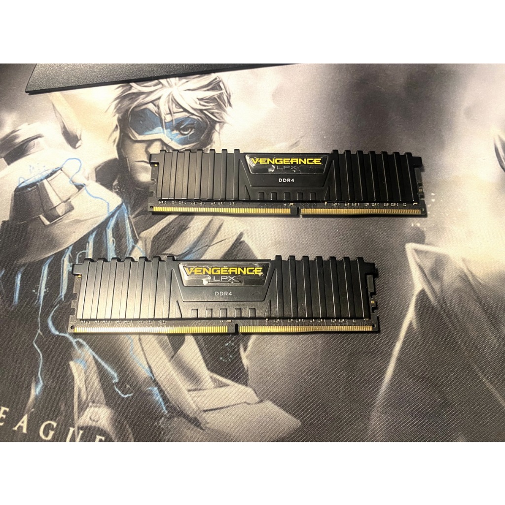 RAM DDR4 CORSAIR VENGEANCE LPX (BLACK) 8Gb(4Gbx2) 3200MHz มือสอง