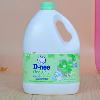D-nee ดีนี่ น้ำยาล้างขวดนมดีนี่นิวบอร์นOrganic 2800 มล.แกนลอน