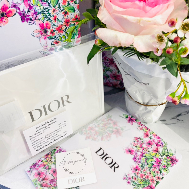 Dior Carnet Notebook 🌷คอลเลคชั่นวาเลนไทน์ 2024