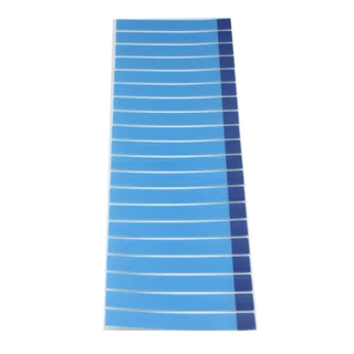 20Pcs (สีฟ้า สี่เหลี่ยม)กาวสองหน้าติดแบตเตอรี่