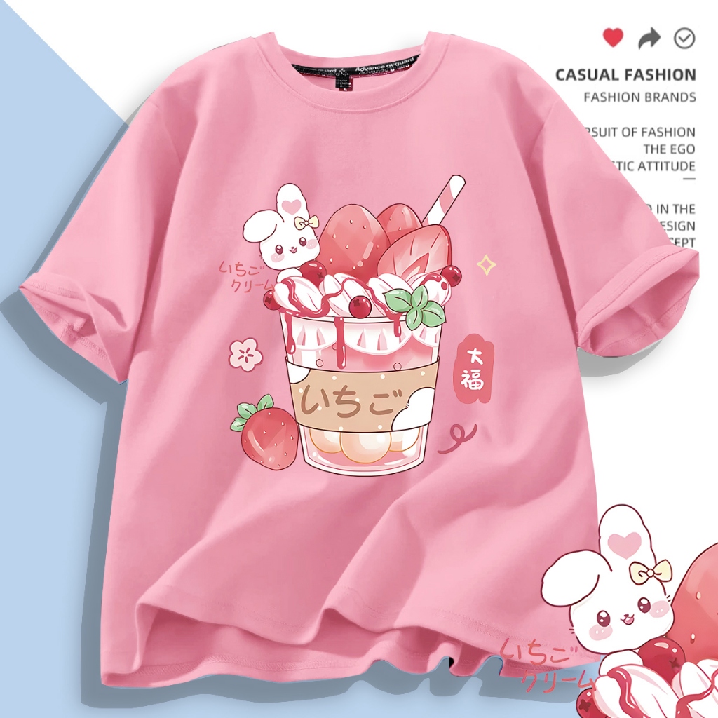 D552（พร้อมส่งจากไทย）เสื้อยืดแขนสั้ง ผ้านุ่มใส่สบายฯ มี7สีหลายสีเลือกได้ S-3XL