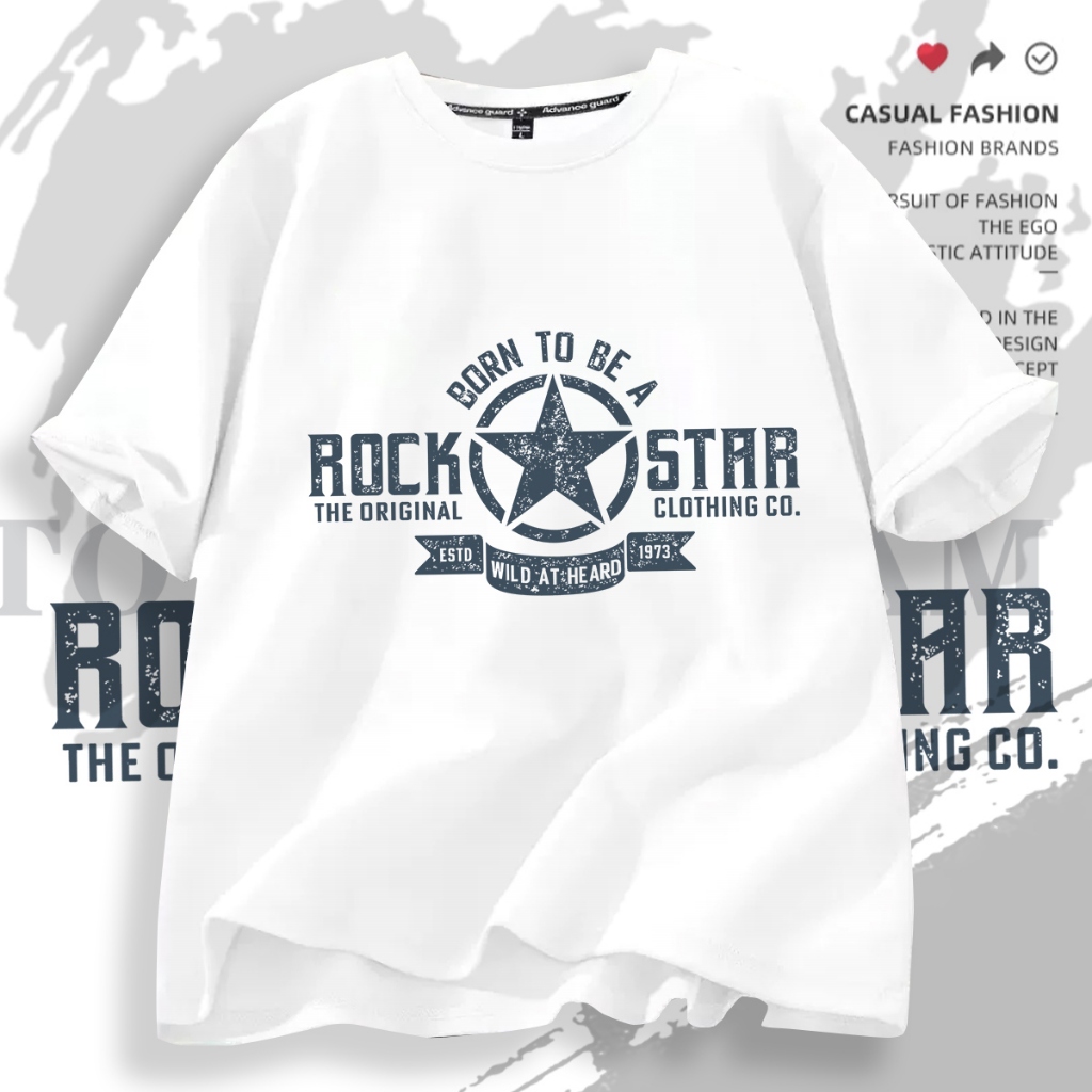 D571（พร้อมส่งจากไทย）เสื้อยืดแขนสั้ง ผ้านุ่มใส่สบายฯ มี7สีหลายสีเลือกได้ S-3XL