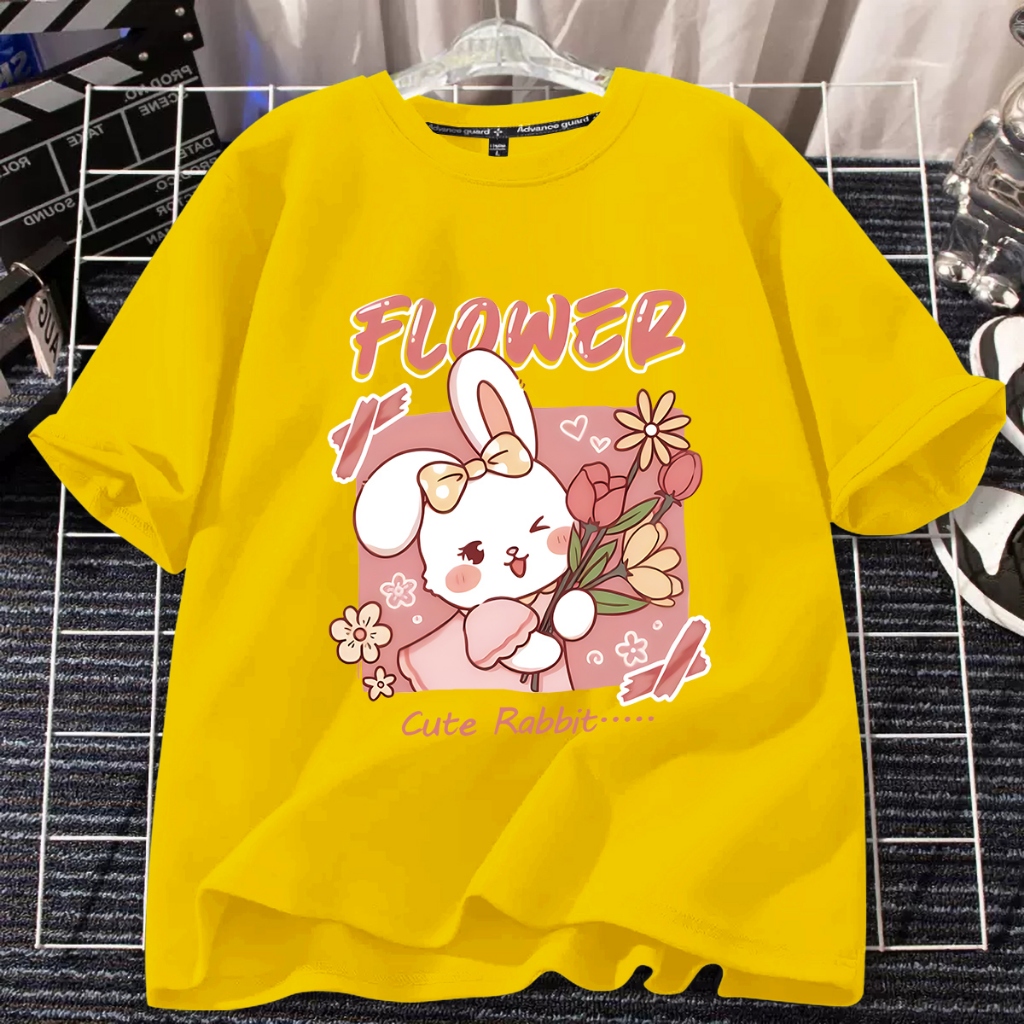 D581เสื้อยืดแขนสั้ง สำหรับชายและหญิง ลายสวยแฟชั่งนานาชาติร์**ปลีก-ส่ง - รูปที่ 4