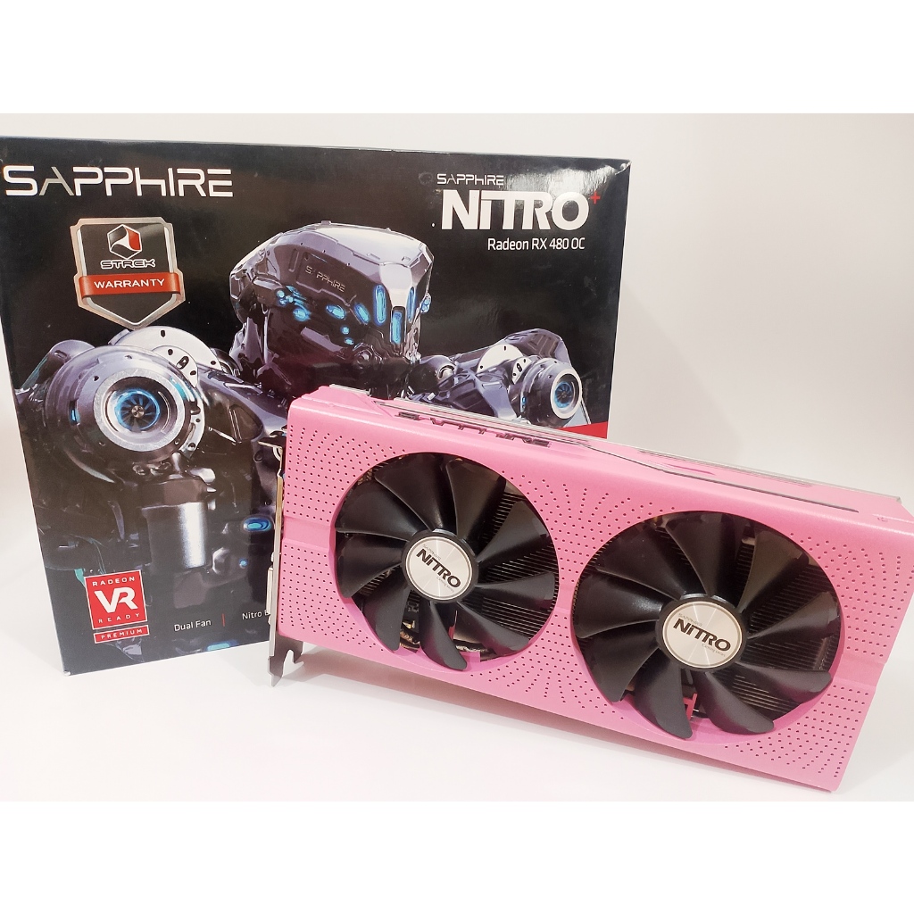 การ์ดจอ Sapphire RX 480 4GB Nitro