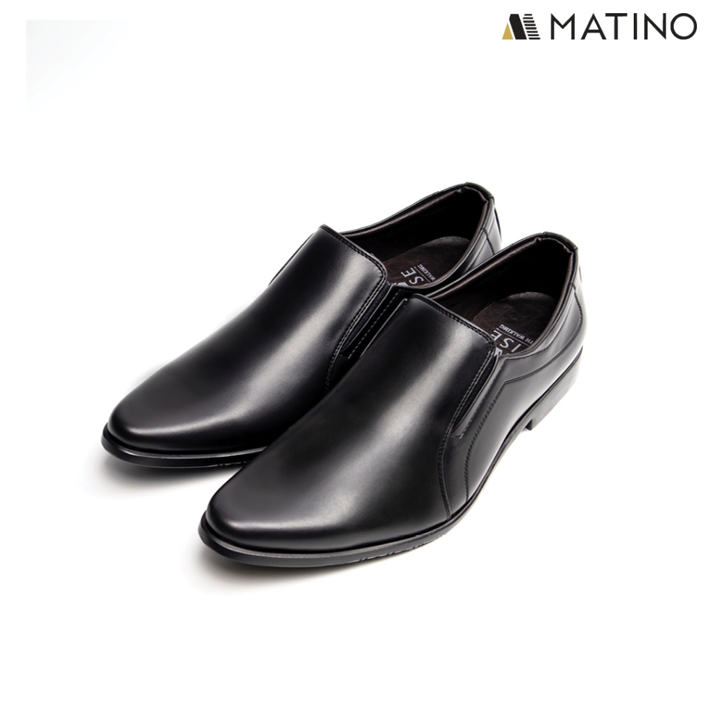 MATINO SHOES รองเท้าหนังชาย รุ่น MNS/B 4003 BLACK