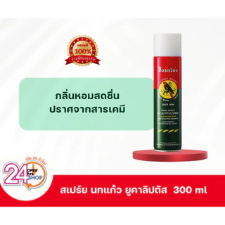 สเปรย์ปรับอากาศ ยูคาลิปตัส “โบสิสโต” ตรานกแก้ว (Bosisto’s Eucalyptus Spray)