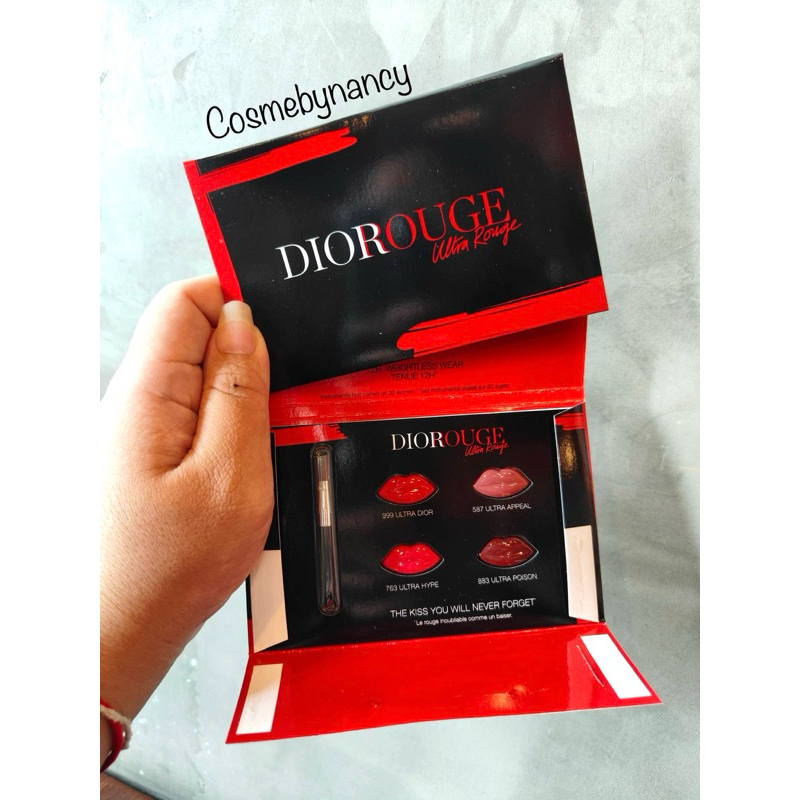 พร้อมส่ง Dior Rouge Ultra Rouge Lipstick เทสเตอร์ แท้100%