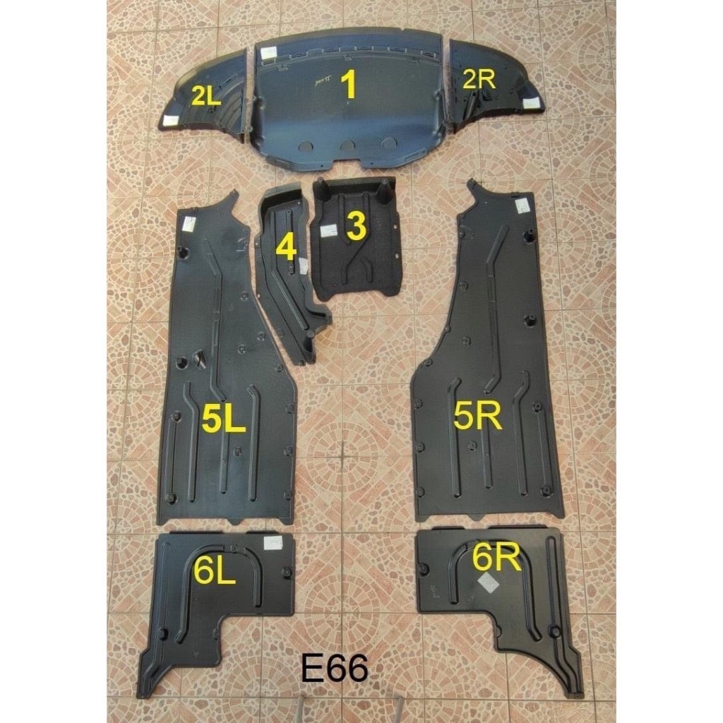 💥แผ่นใต้เครื่อง อะไหล่รถบีเอ็มดับบิว BMW series7 E66part💥