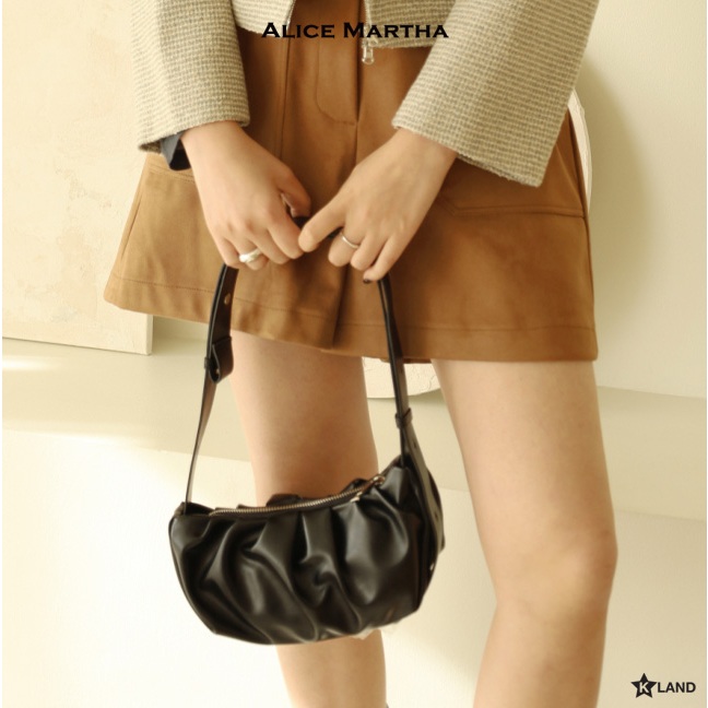 ALICE MARTHA BAG ERIN MINI อลิซ มาร์ธา กระเป๋า กระเป๋าถือ กระเป๋าสะพายข้าง (AMT24BG0002U) - รูปที่ 3