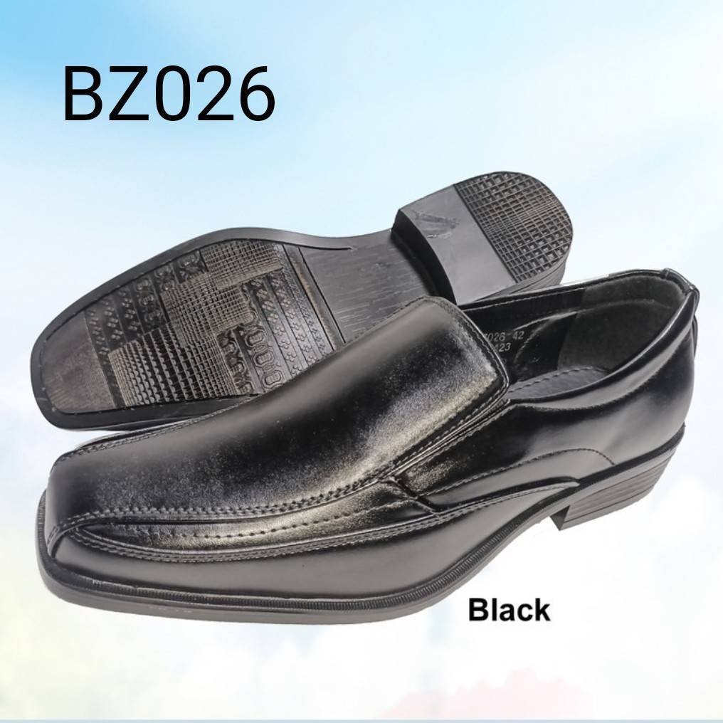 รองเท้าคัชชู BZ026 BZ022และ AL5627 สีดำ ไซส์  39-45