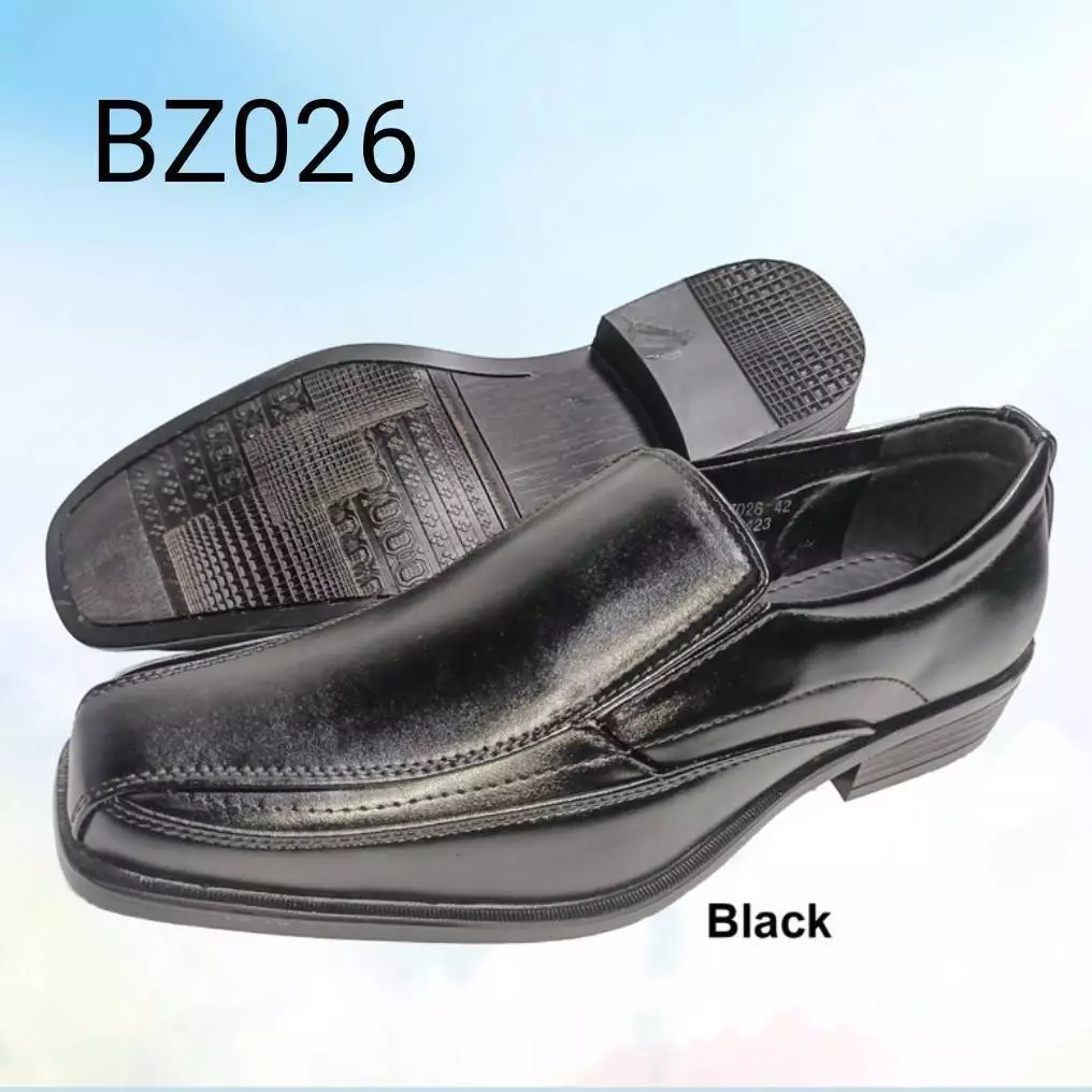 รองเท้าคัชชู BZ026 BZ022และ AL5627 สีดำ ไซส์ 39-45