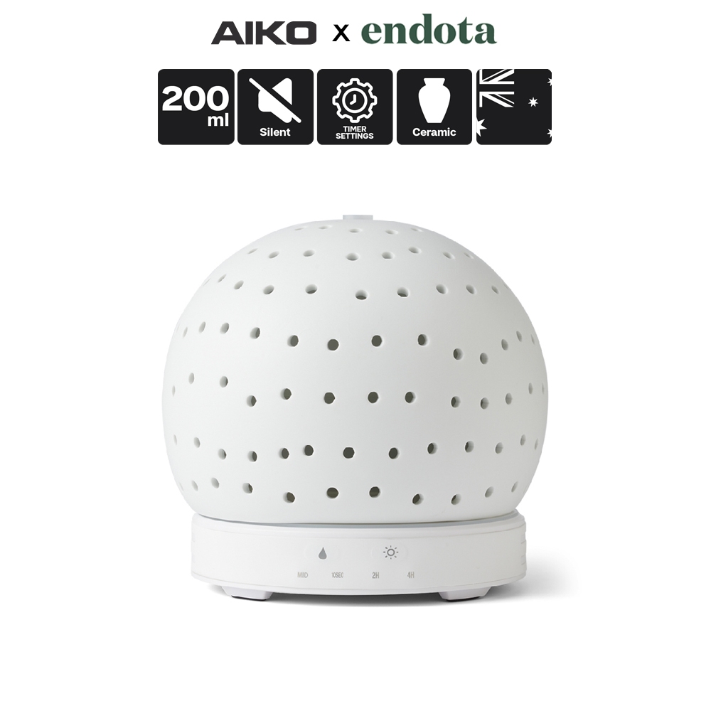AIKO endota เครื่องพ่นกระจายกลิ่นน้ำมันหอมระเหย Essential Oil Diffuser นำเข้าจาก Australia
