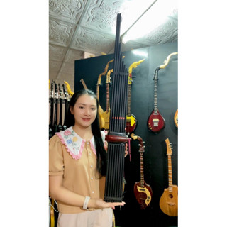 แคนดำ คีย์Am แคนลิ้นเงิน แบบลิ้นคู่เสียงกังวาล สีดำด้าน พร้อ…