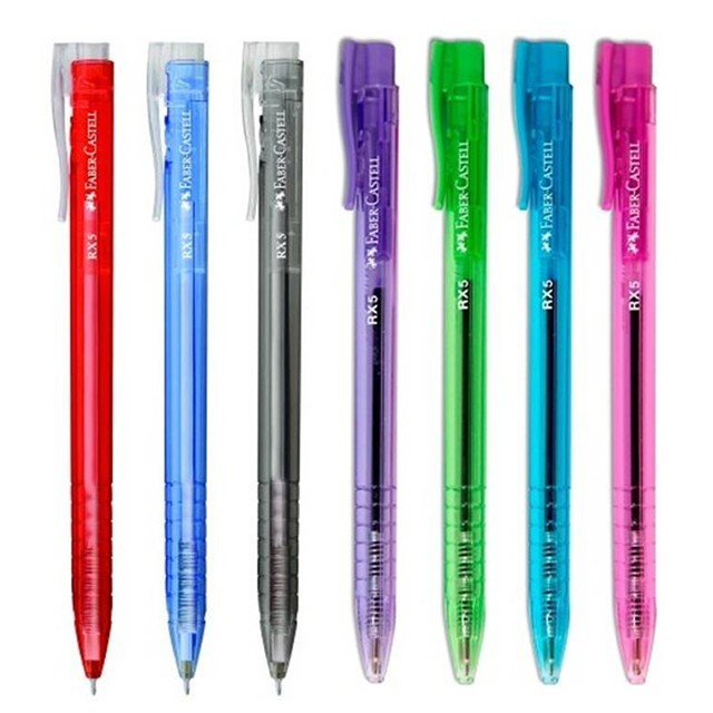 ปากกาลูกลื่น เฟเบอร์ คลาสเทล 0.5 มม. Faber Castell RX5 (1 ด้าม)