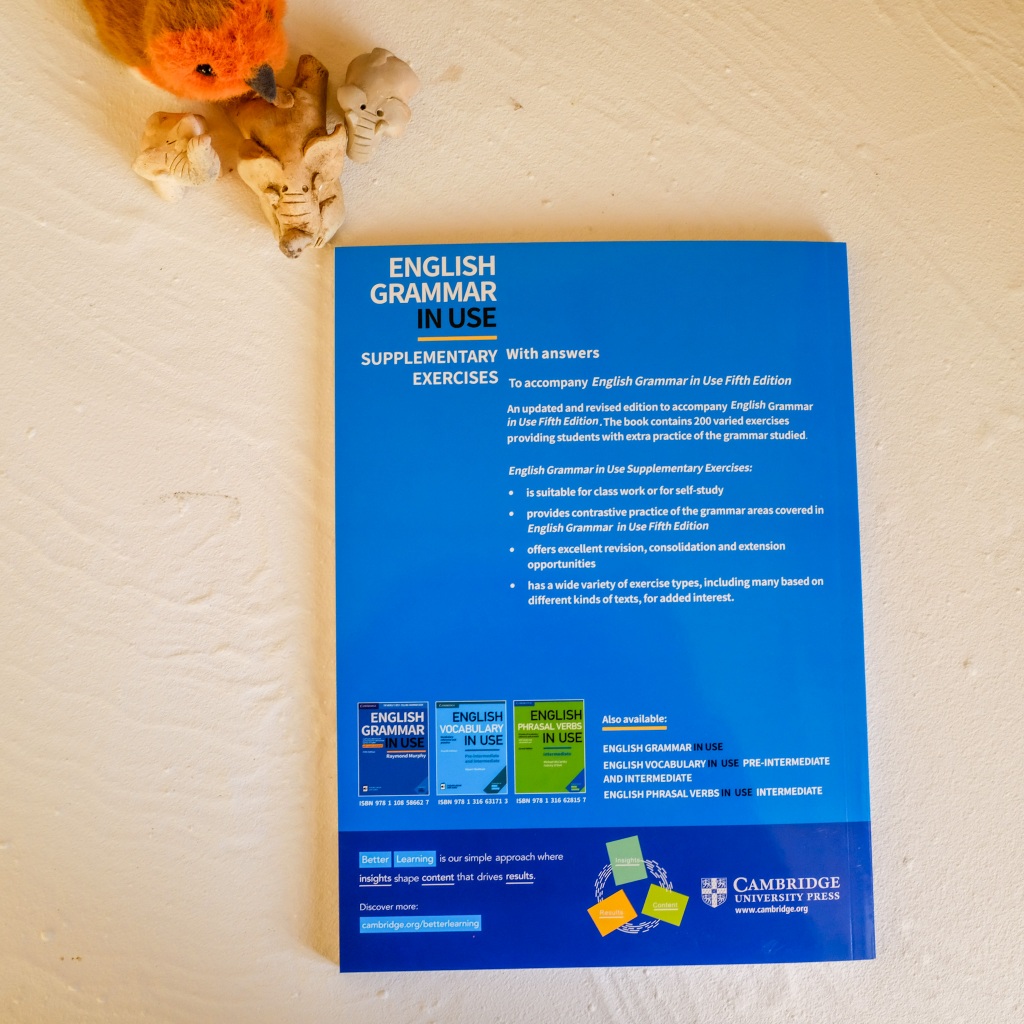 ENGLISH GRAMMAR IN USE （Supplementary Exercises）ไวยากรณ์ภาษาอังกฤษ สมุดแบบฝึกหัด คุณภาพดีสุดๆ - รูปที่ 7