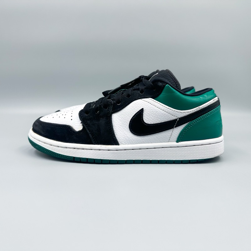 🔥 Nike Air Jordan 1 Low White Black Mystic Green 🔥