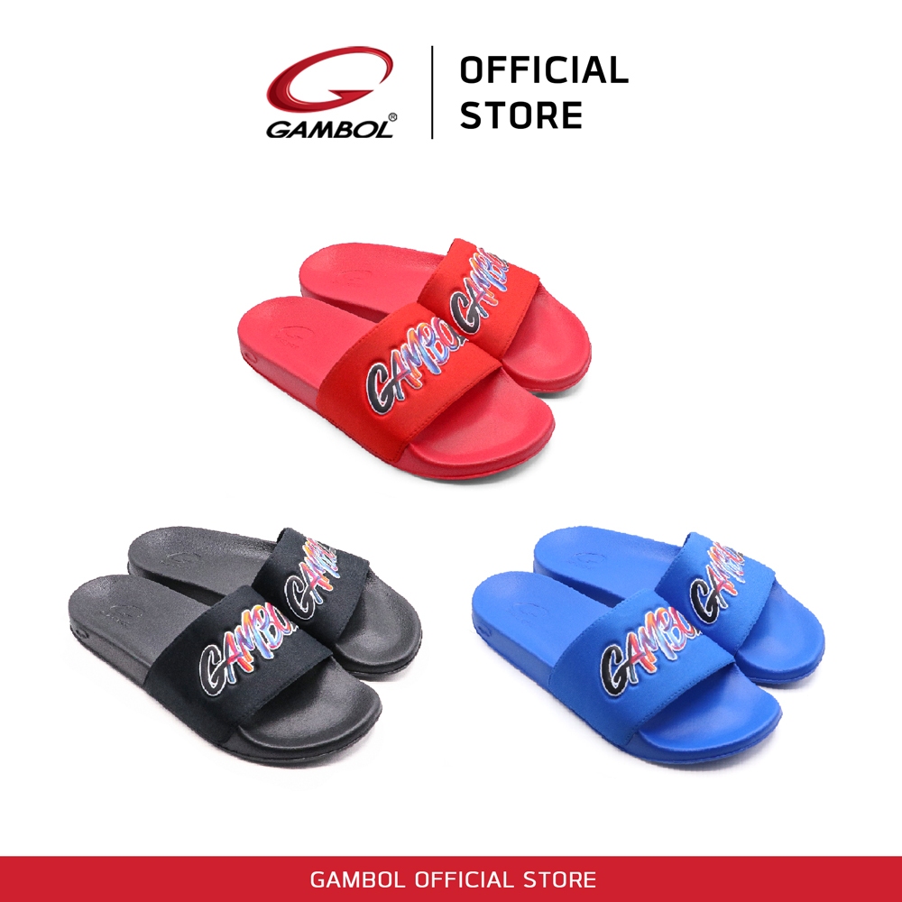 GAMBOL แกมโบล รองเท้าแตะสวมชายหญิง รุ่น GM42201 / GW42201 Size 36-44