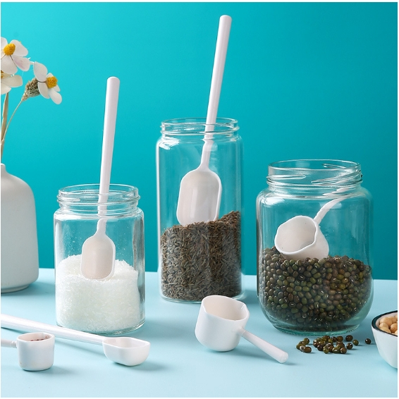 ช้อนตวงกาแฟ ด้ามยาว ช้อนตวงเมล็ดกาแฟ ช้อนตวงพลาสติกยาว ราคา ถูกที่สุด ดีลบีเคเค แกลเลอรีภาพที่ 2