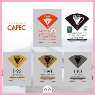 CAFEC Abaca and T-Series Coffee Paper Filter - กระดาษกรองกาแ…