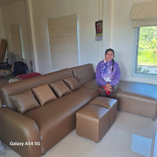 ชุด โซฟาตัว L จัมโบ้ ขนาด 2.60*1.70 ผ่อนชำระได้ (โครงสร้างสปริง)