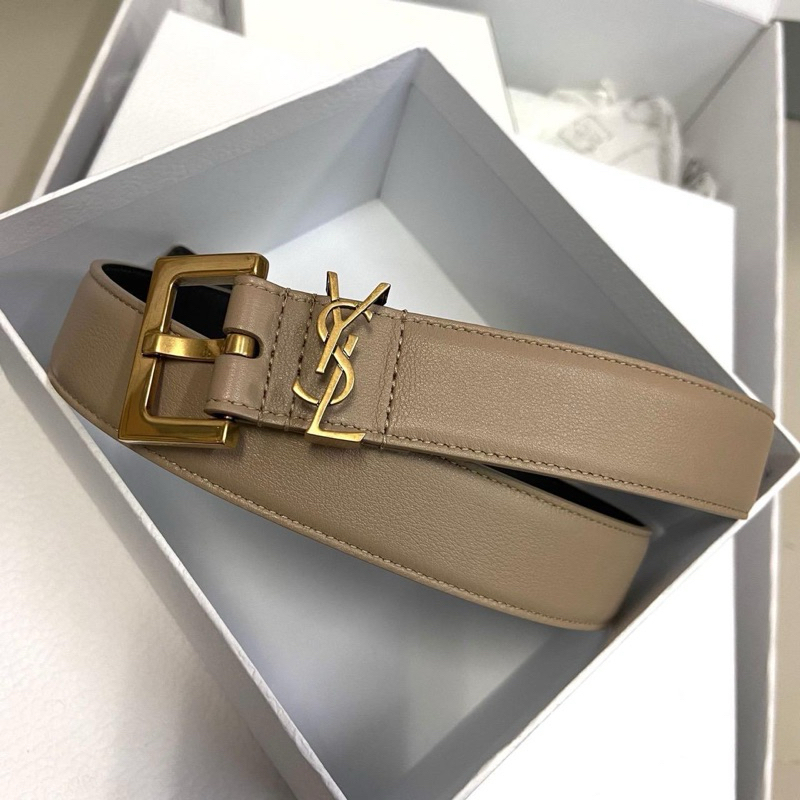⭐️New! Ysl Belt 3 cm size 70/75/80/85 (❗️เช็คสต็อคก่อนสั่งอีกทีนะคะ📲) - รูปที่ 3