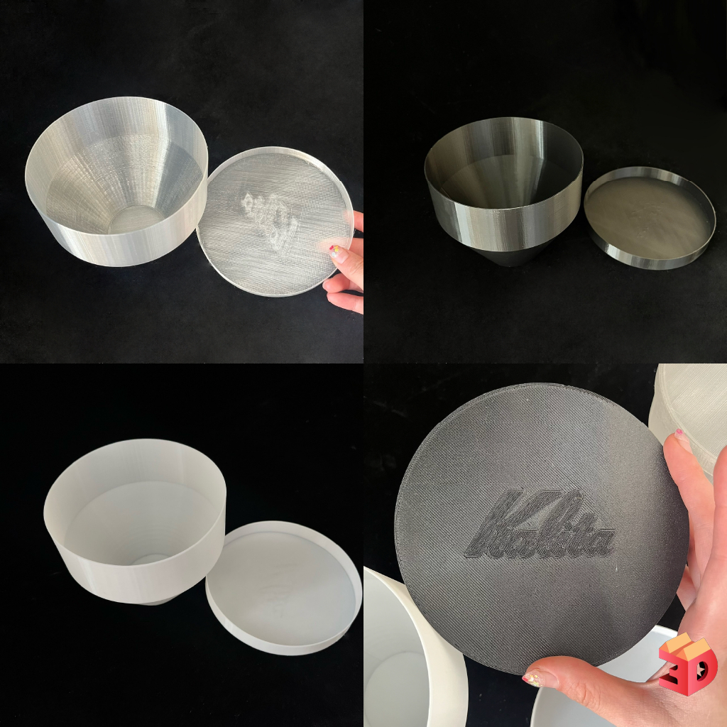 กล่องใส่ที่กรองกระดาษ มีฝาปิด ใส่ที่กรองกระดาษ kalita กล่องที่ใส่กระดาษกรองกาแฟ Kalita Wave Filter Container 155 185