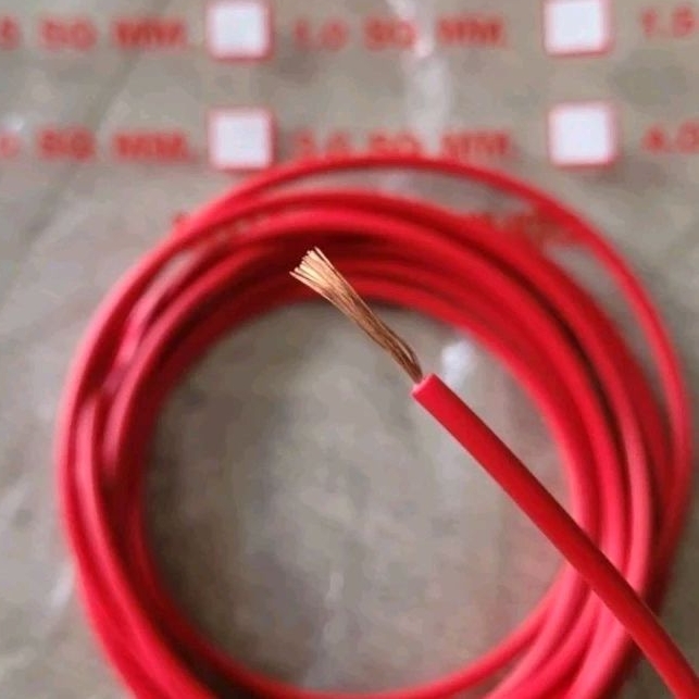 สายรีโมท สายไฟทองแดงแท้100% เบอร์2.0sq.mm. ราคาต่อ1เมตรถูกมาก