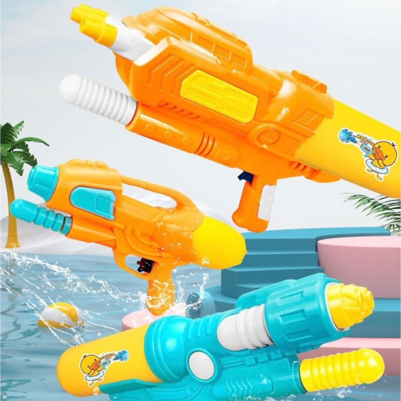 [พร้อมส่ง]ปืนฉีดน้ำ เป็ดน้อยสีเหลือง ปืนฉีดน้ำแรง ยิงไกล จุเยอะ ปืนฉีดน้ำสงกรานต์ มี 3 รุ่น 6 สีให้เลือก สินค้า