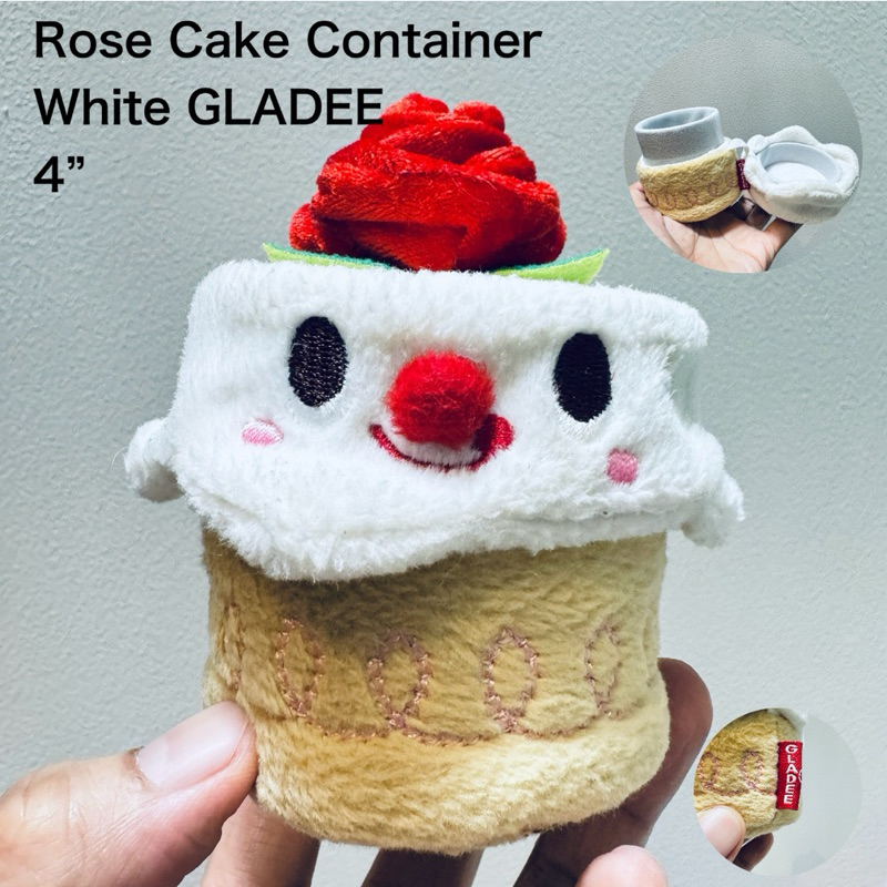 #กระปุก เปิดปิดฝาได้ #คัฟเค้ก Rose Cake #container #ขนาด4” #Gladly #Gladee #หายาก #สภาพสมบูรณ์ #นักส