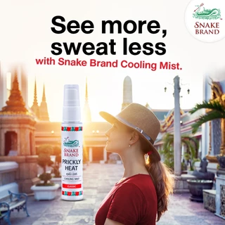 Snake Brand ตรางู คูลลิ่ง มิสท์ 30 มล. คลาสสิค 1 ขวด+รีแล็กซิ่ง 1 ขวด (สเปรย์เย็น,คูลลิ่งมิสท์, Cooling Mist Spray)
