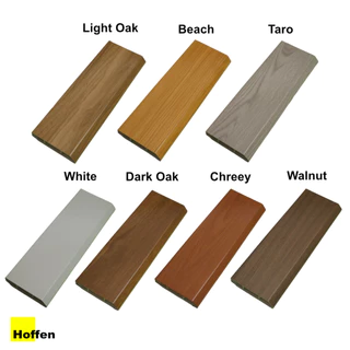 HOFFEN บัวพื้น เชิงผนัง ตัวจบงานพื้น UPVC เส้นละ 200 ซม. (จัดส่งเร็วมีปลายทางส่งตรงจากบริษัผู้ผลิต)
