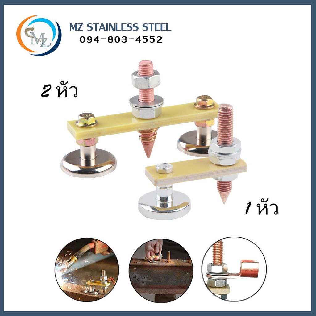 คีมจับสายดิน แม่เหล็กจับสายดิน-พร้อมส่ง-