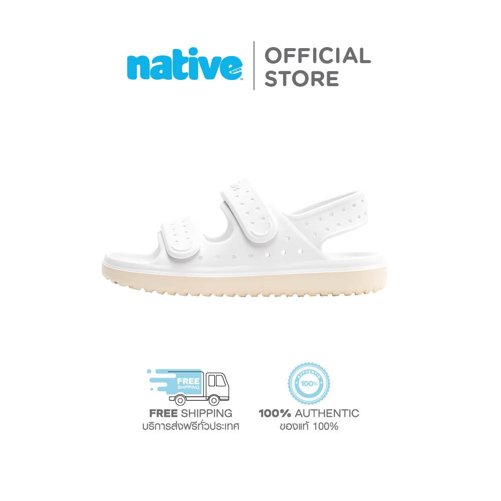 Native รองเท้ากันน้ำเด็กโต EVA รุ่น Chase Shell White/Bone White