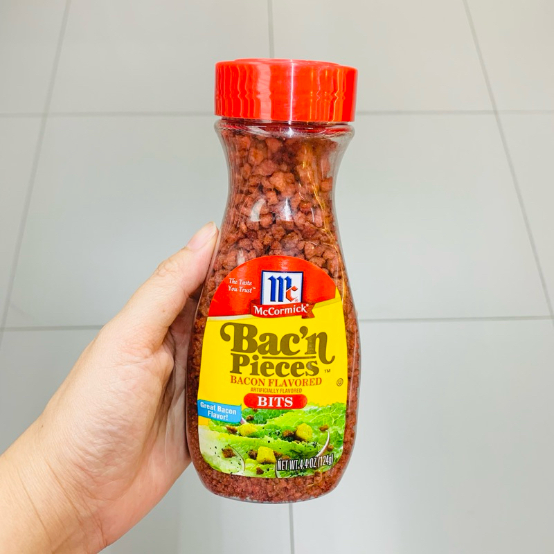 แป้งอบกรอบรสเบคอน Bac’ N Pieces Bacon flavoured Bits ตรา Mccormick 124g นำเข้าจากอเมริกา แม็คคอร์มิค