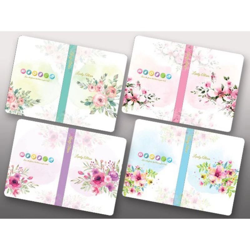 อัลบั้มสำหรับใส่รูป อัลบั้มใส่รูป 4*6 นิ้ว คละลาย 50 เล่ม 390