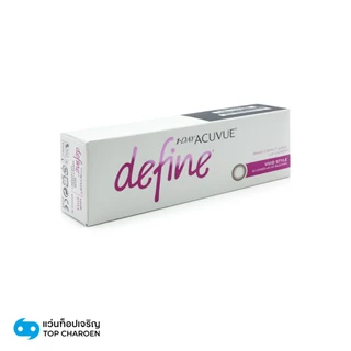 Acuvue คอนแทคเลนส์สี Vivid Style รุ่น 1-Day Acuvue Define (กล่องละ 30 ชิ้น) เบอร์ตา 0.00 ถึง -9.00