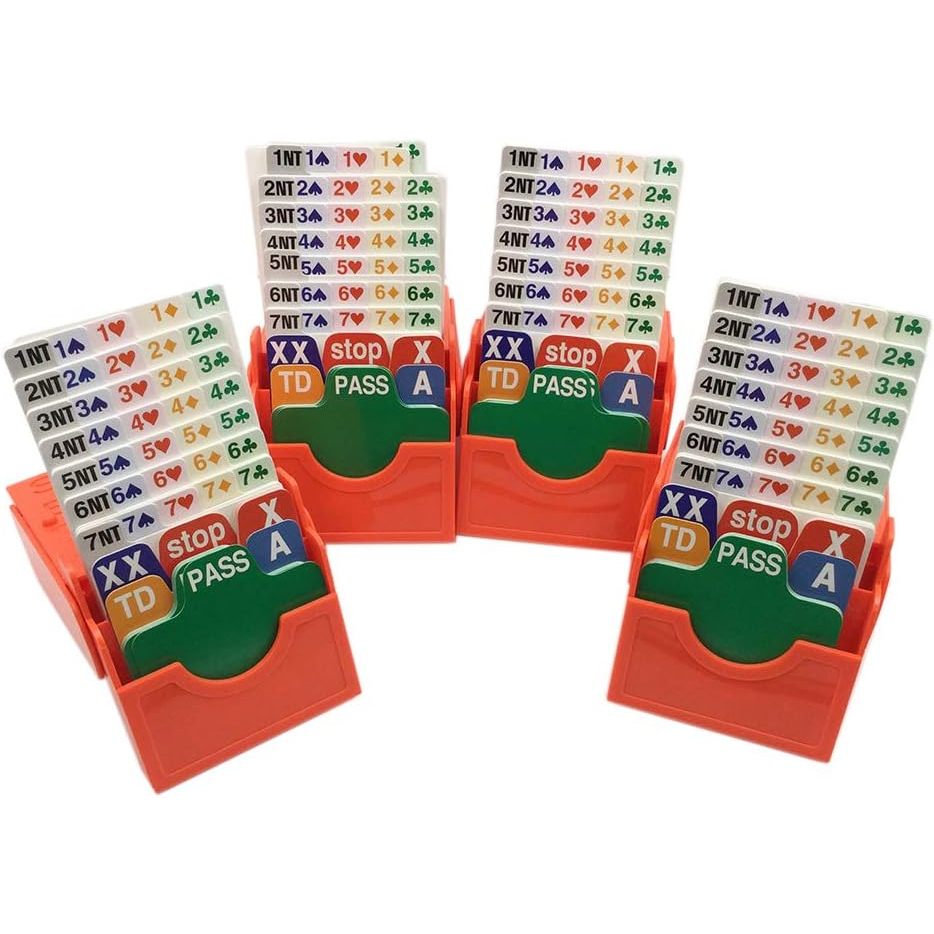 กล่องประมูล Bidding Box (การ์ดกระดาษ)