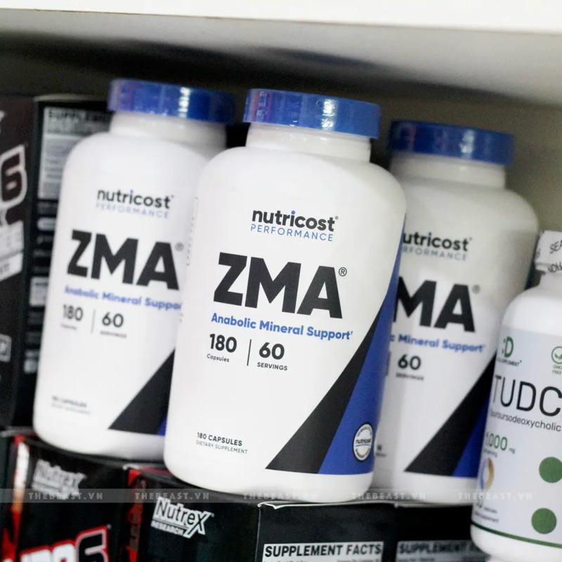 ♦️ZMA nutricost 180 Capsules (พร้อมส่ง)