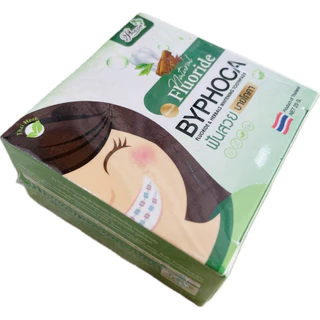 ยาสีฟันบายโภคา 3 ชิ้น แบบกล่องสีเขียว ฟลูออไรต์ Byphoca ของแท้มีรหัส