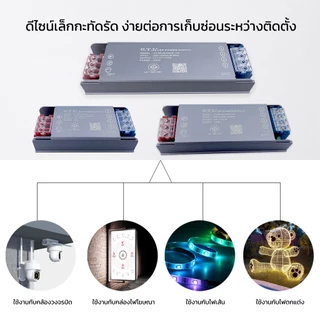 กล่องแปลงไฟ Switching LED Power Supply 12V 24V MINI