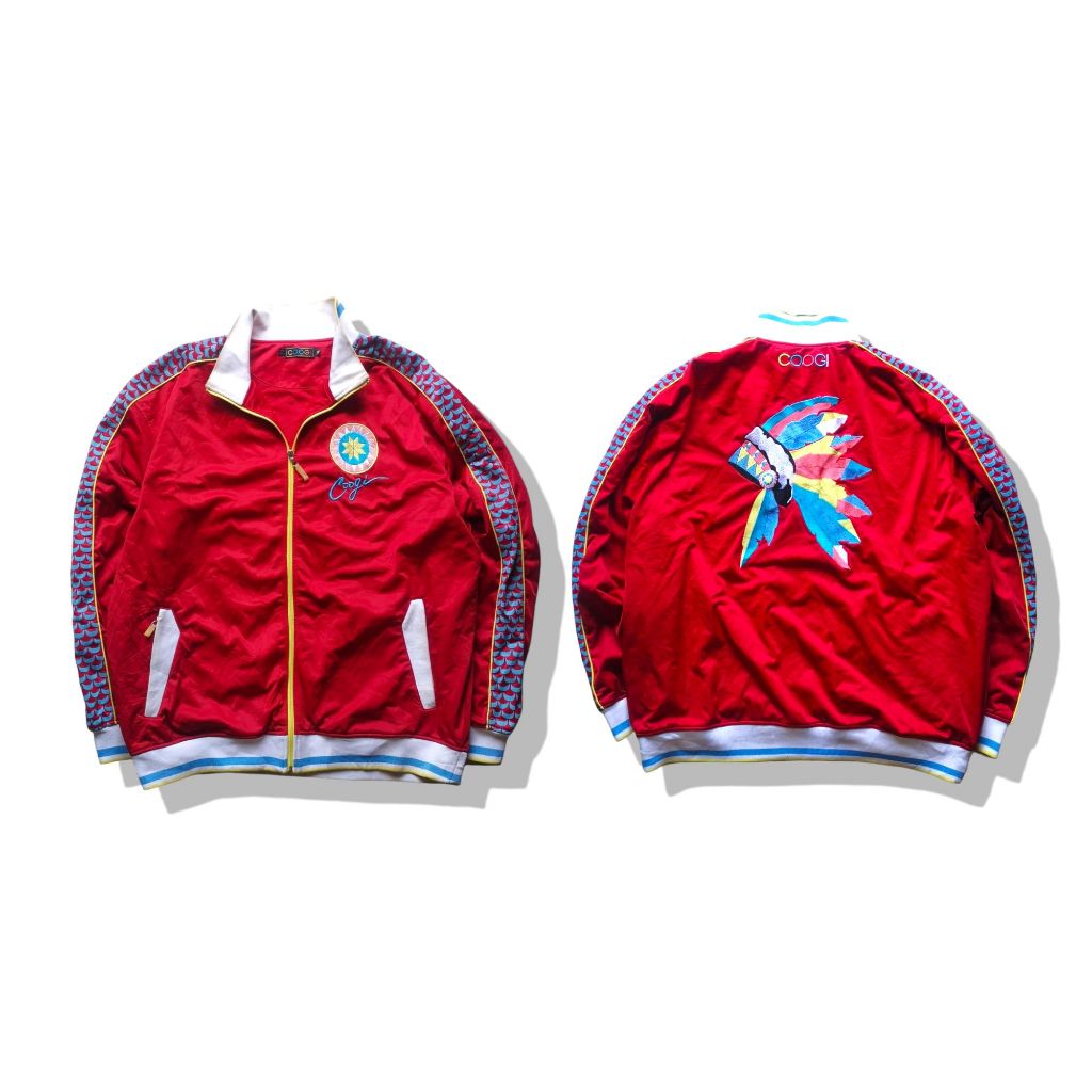 Vintage Coogi Full Zipper Jacket รอบอก 58”