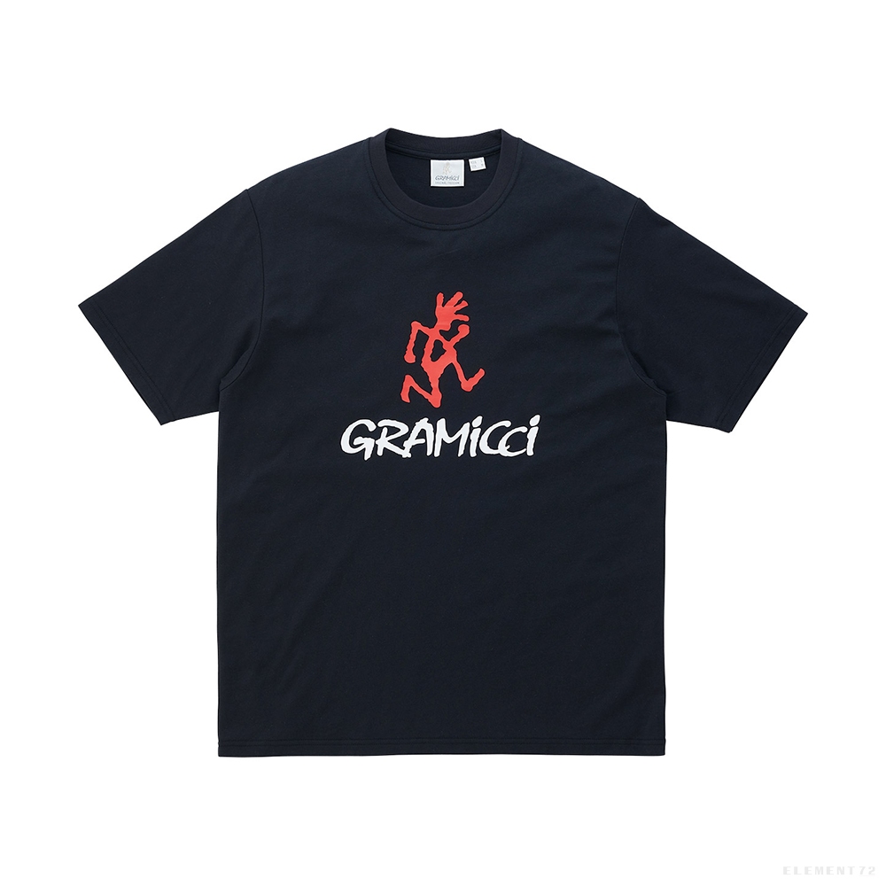 Gramicci เสื้อยืด รุ่น UNISEX GRAMICCI LOGO TEE BLACK
