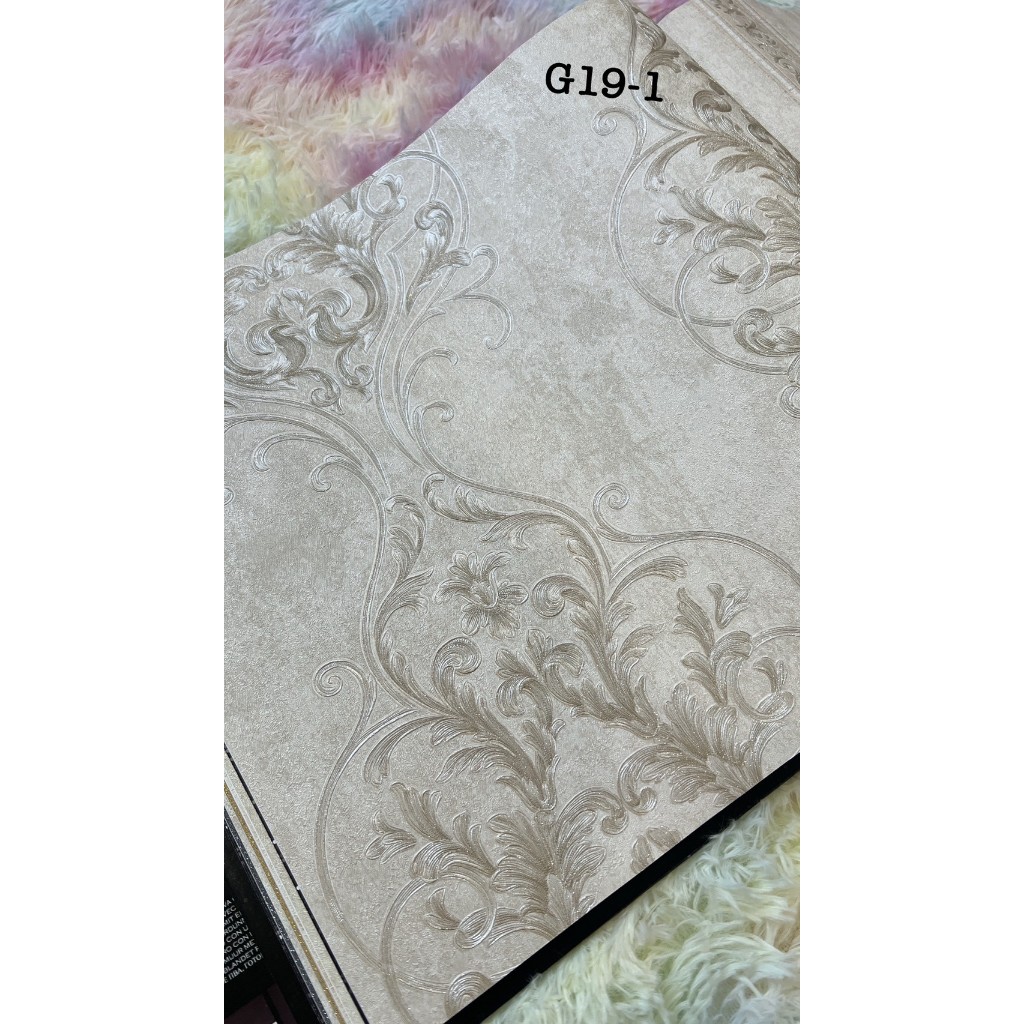 MDwallpaper วอลเปเปอร์ติดผนัง NEW GENERATION ชนิดทากาว ลายหลุยส์