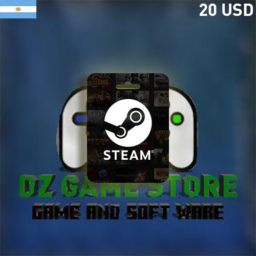 Steam Wallet 20 USD Argentina