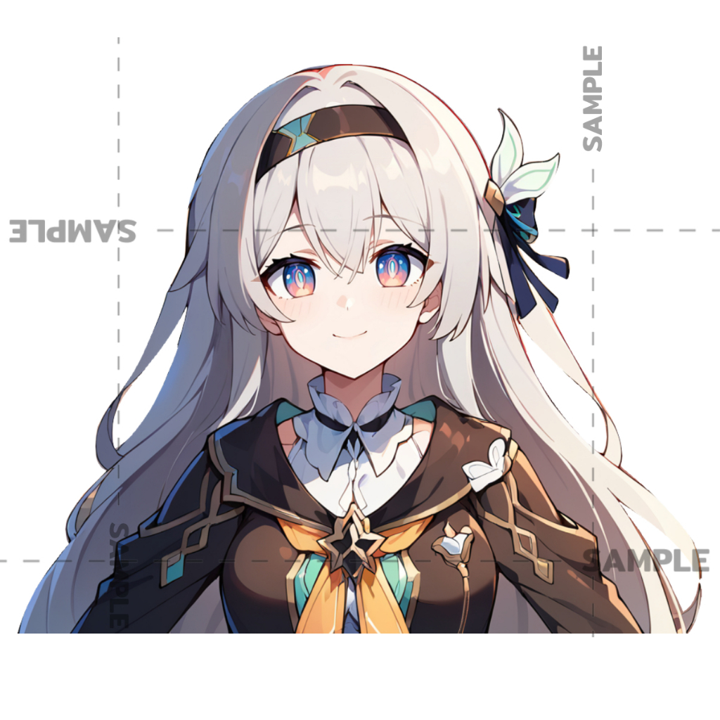 Firefly honkai star rail สติ๊กเกอร์ 2 แผ่น Firefly star rail Stickers