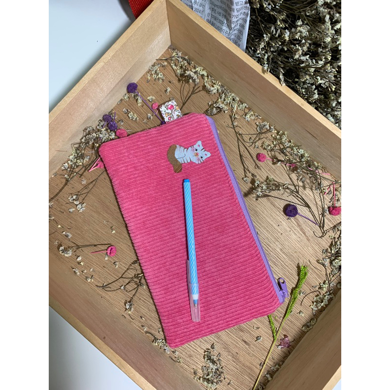 กระเป๋าดินสอลูกฟูก handmade🌟👛