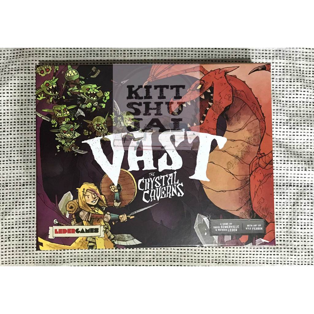 [บอร์ดเกม Eng / มือ 2] Vast: The Crystal Caverns