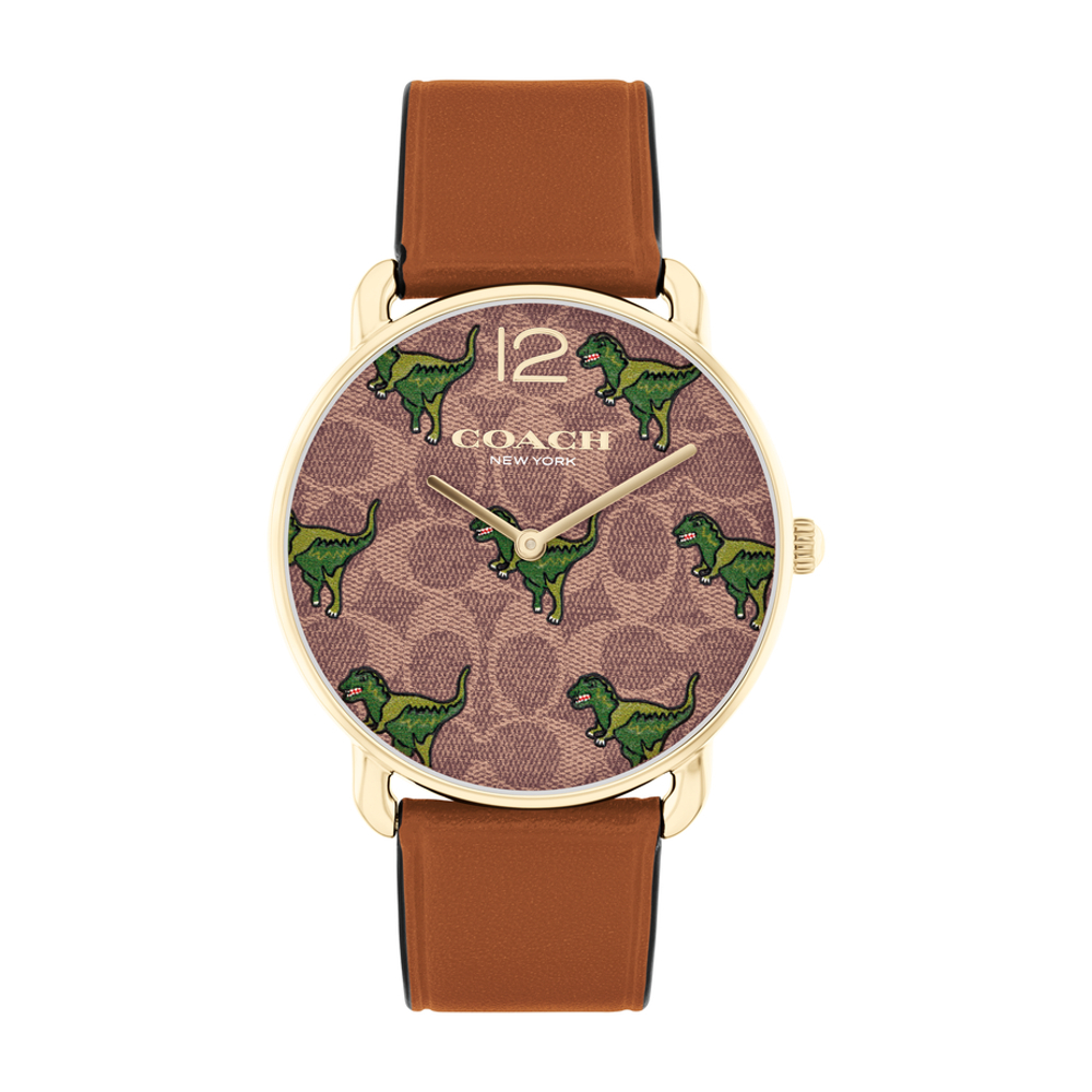 Coach CO14504284 Women's watch, dinosaur pattern 36 mm