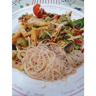 ขนมจีนอบแห้ง เส้นเล็กยาวเหนียวนุ่ม