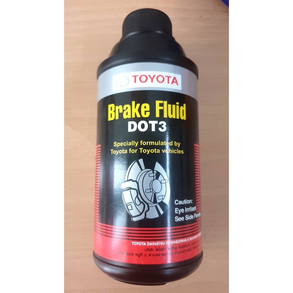 TOYOTA น้ำมันเบรค แท้ DOT3 และคลัทช์สำหรับรถยนต์โตโยต้า น้ำมัน เบรค ดิสเบรค